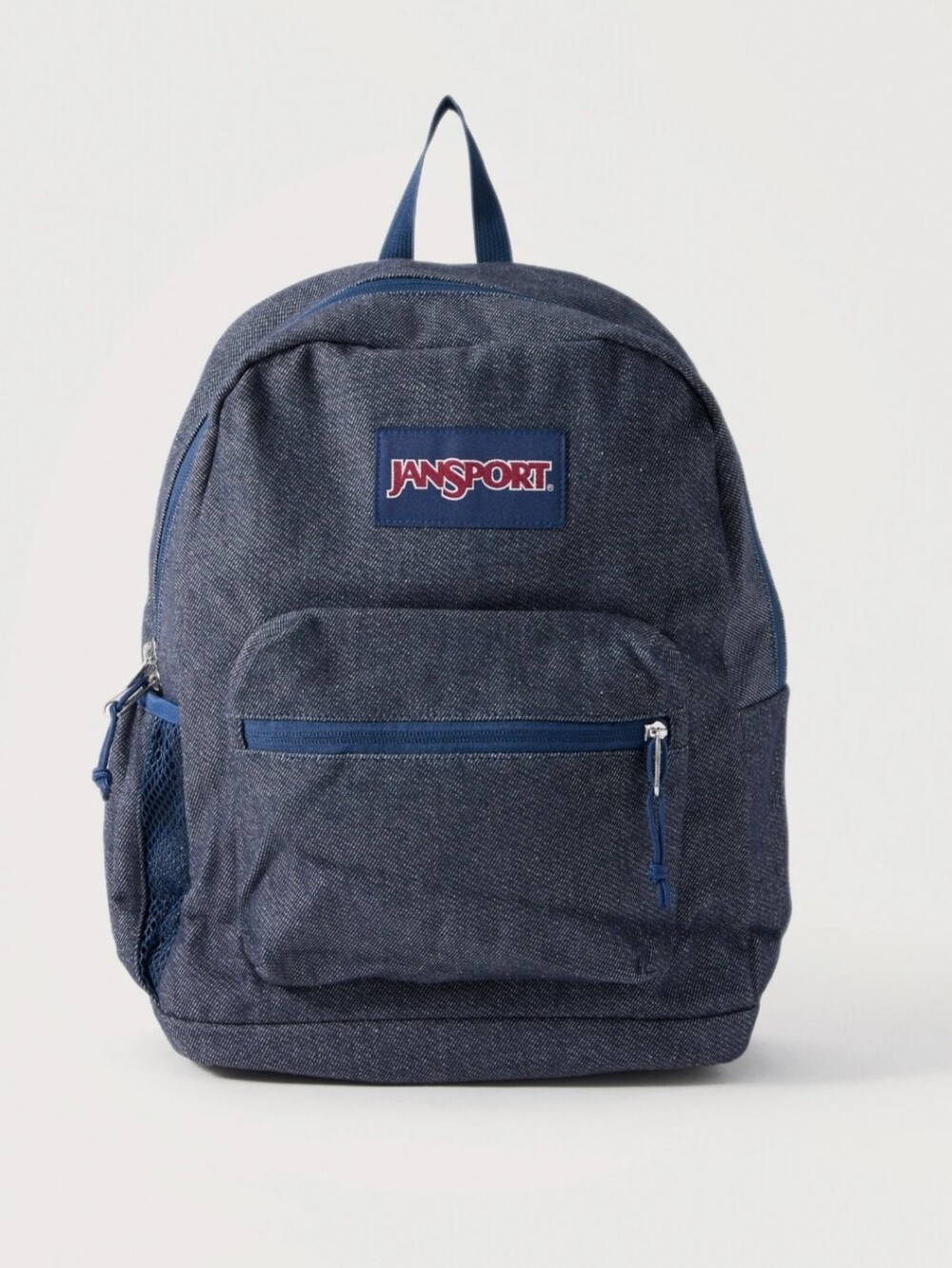 NWT JanSport Cross Town Plus Remix Backpack in the Indigo Denim